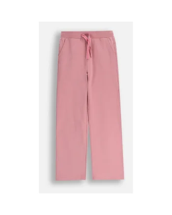 Pantaloni de trening cu croiala ampla si talie ajustabila