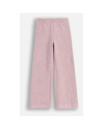 Pantaloni tricotati cu croiala ampla,