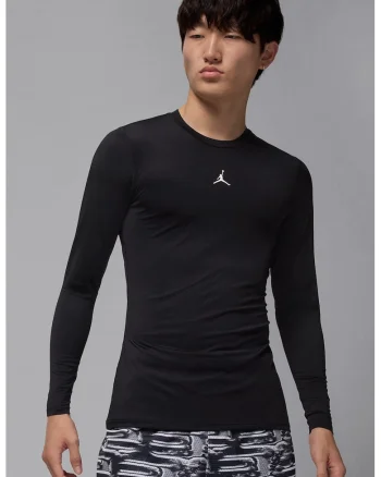 Bluza pentru baschet Compression, Alb/Negru