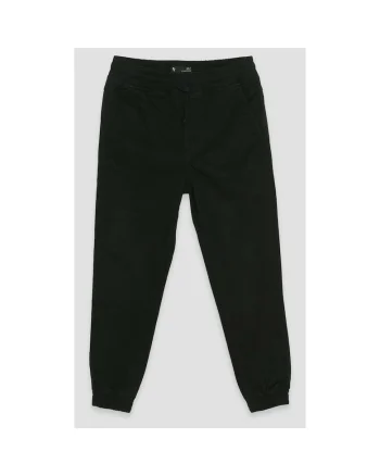 Blugi jogger cu snur in talie,