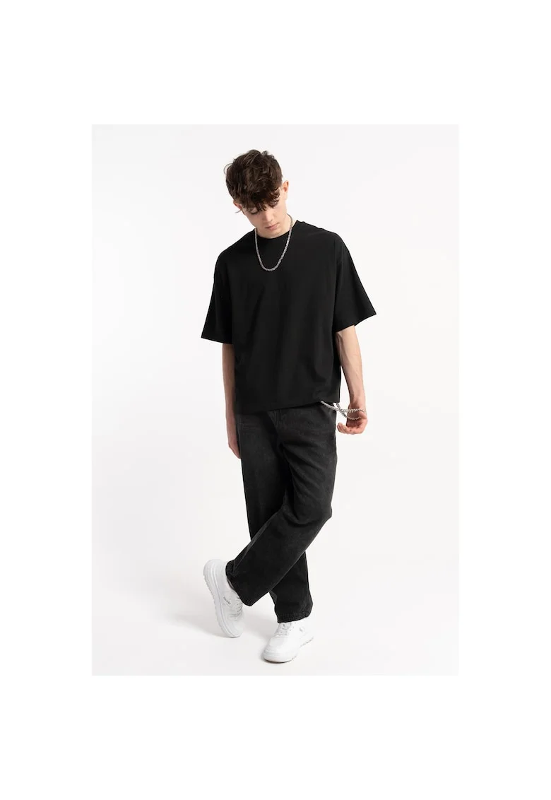 Blugi uni regular fit