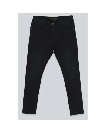 Blugi slim fit cu 5 buzunare