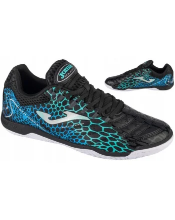 Pantofi sport  Maxima 2531, negru, sintetic, talpa non-marking, pentru sala de sport