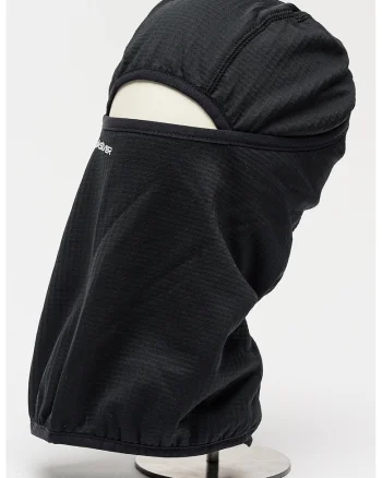 Balaclava cu imprimeu logo pentru ski, Negru