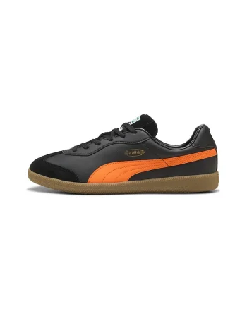 Pantofi sport pentru fotbal King 21, Negru/Portocaliu mandarina