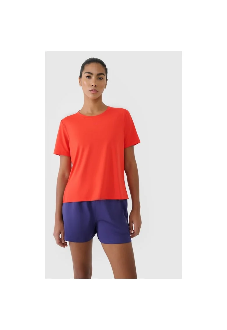 Tricou  oversize, rosu, reciclat - 69875, Rosu