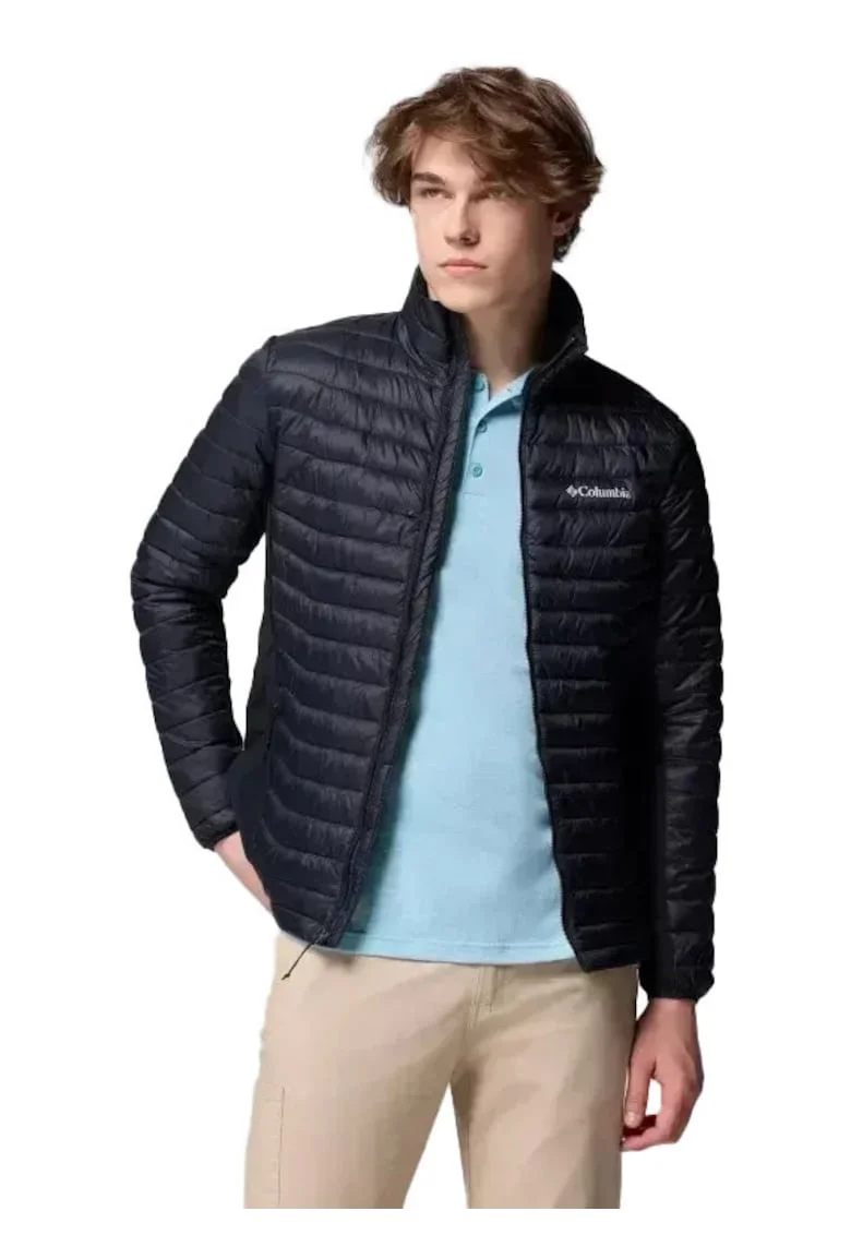 Geaca  Powder Pass Hybrid Jacket, Negru