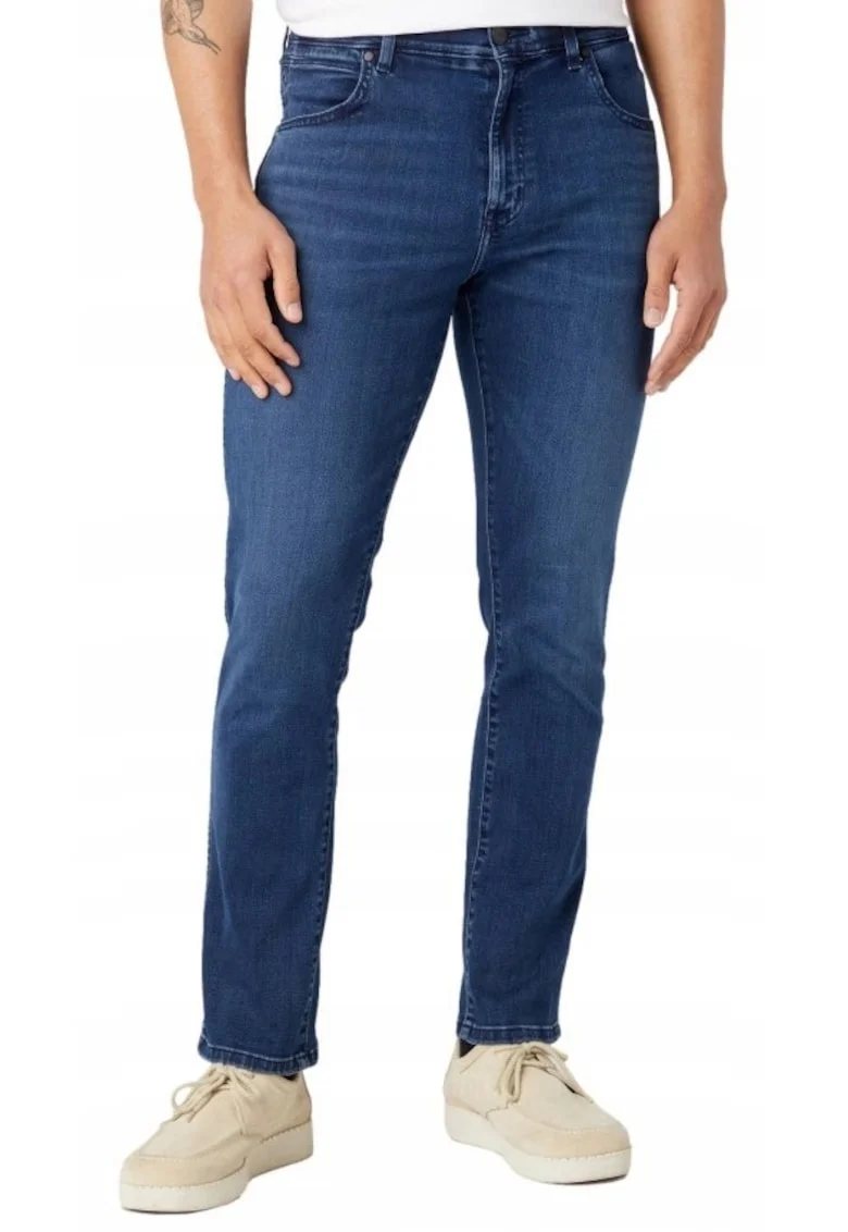 Blugi,  Larston, Apollo, slim tapered, Albastru