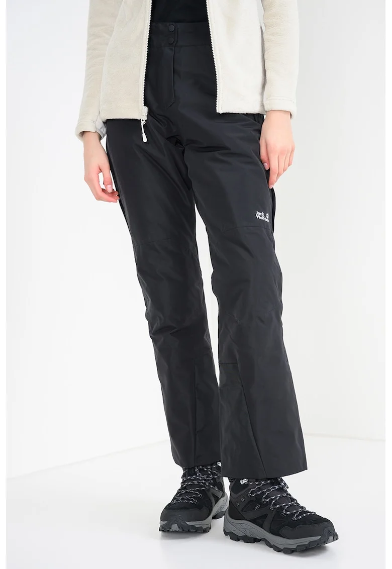 Pantaloni impermeabili pentru ski Flowline 2L Ins, Negru