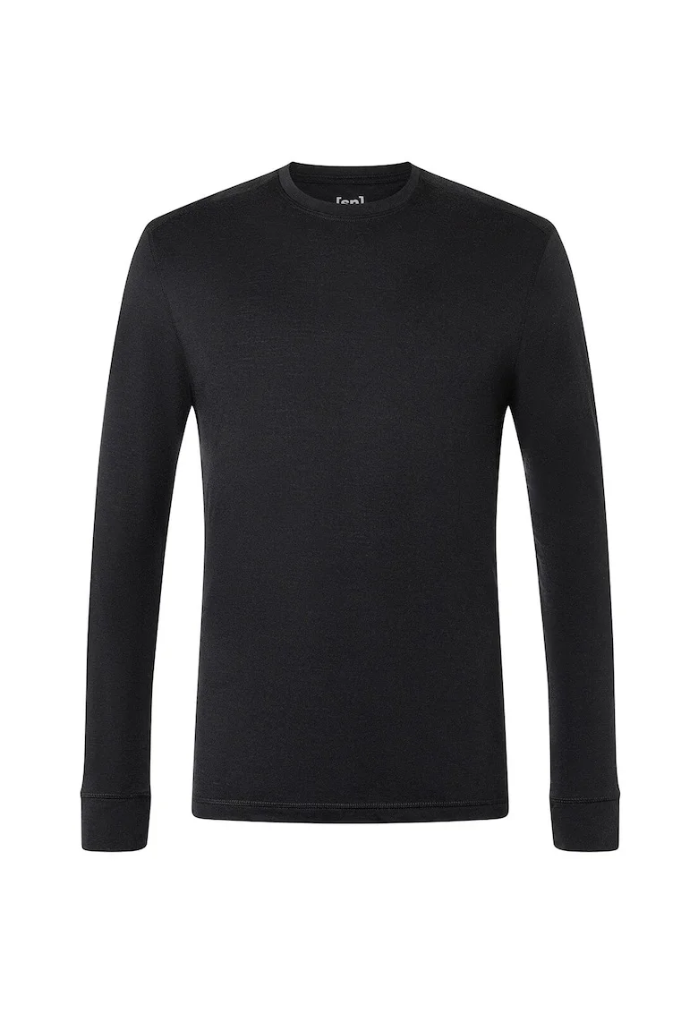 Bluza de corp din amestec de lana TUNDRA175, pentru barbati, culoarea negru
