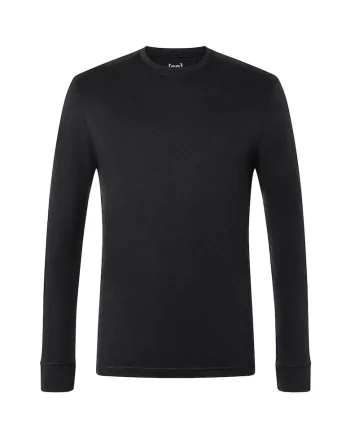 Bluza de corp din amestec de lana TUNDRA175, pentru barbati, culoarea negru