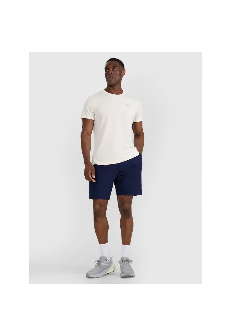 Pantaloni Scurti Sport, Sort Antrenament Barbati,  Poliester, Bleumarin, Bleumarin