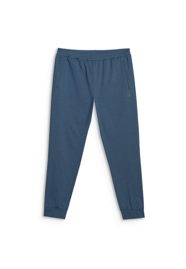 Pantaloni Antrenament Barbati, Uscare Rapida Barbati,  Denim, Regular Fit, Tehnologii 4FDry & 4FWarm, Multi Active, Denim
