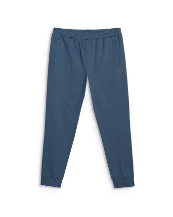 Pantaloni Antrenament Barbati, Uscare Rapida Barbati,  Denim, Regular Fit, Tehnologii 4FDry & 4FWarm, Multi Active, Denim