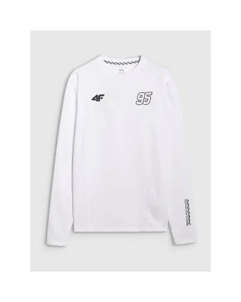 Tricou Barbati Longsleeve  100% Bumbac, Colectie Limitata, Bartosz Zmarzlik, Casual si Sport, Alb