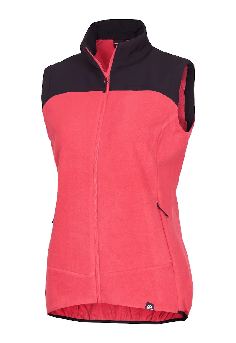 Women's fleece vest EVELIN