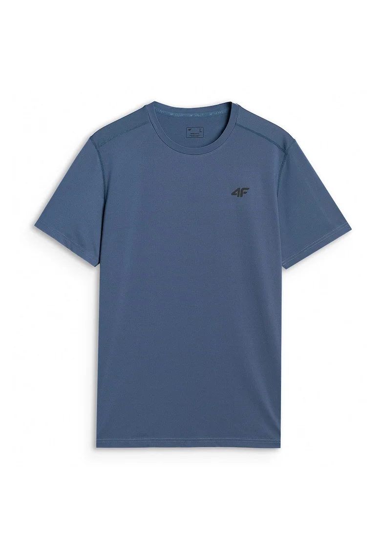 Tricou Sport Barbati,  Denim, Uscare Rapida, Regular Fit, Tehnologie 4FDry, Multi Active, Denim