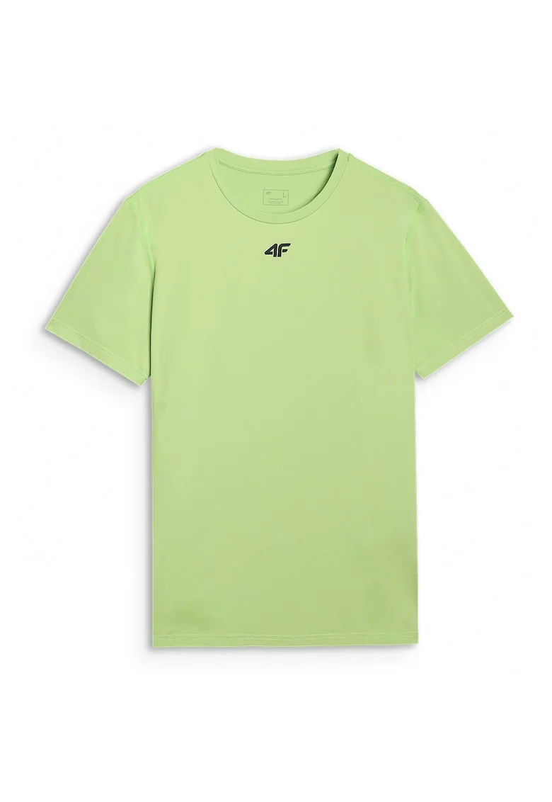 Tricou Sport Barbati,  Ajustare Regulata, Material Durabil, Protectie Multi Active, Verde deschis, Verde deschis
