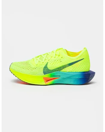 Pantofi de plasa, pentru alergare Zoomx Vaporfly, Verde neon/Albastru