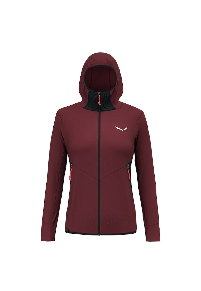 Hanorac trekking dama  Lavaredo Hemp Grena, Negru