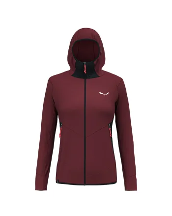 Hanorac trekking dama  Lavaredo Hemp Grena, Negru
