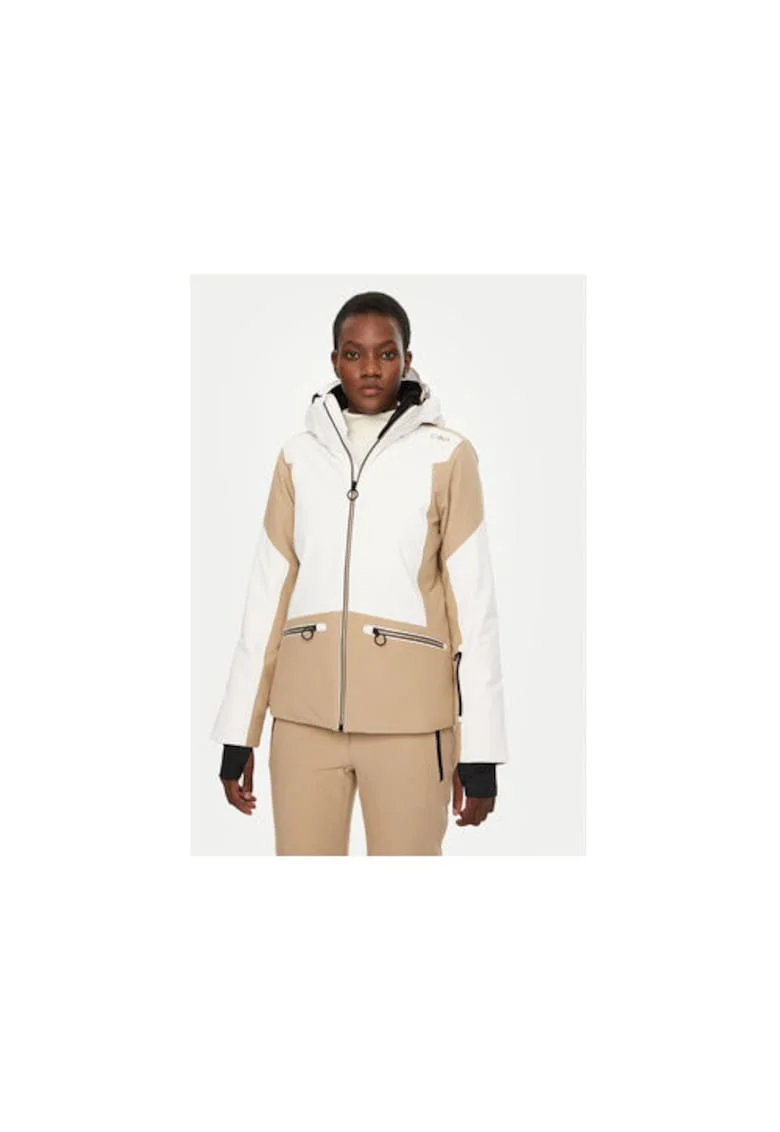 Geaca ski dama,  304332081, Poliester, Alb, Alb