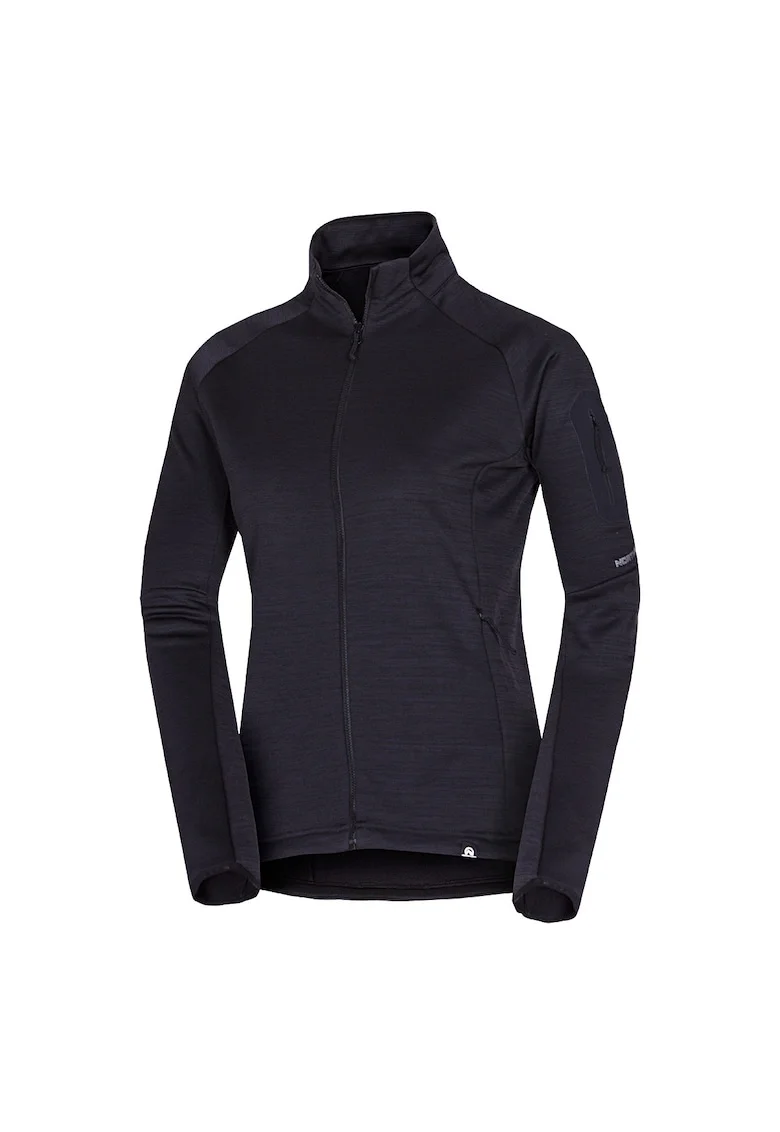 Fleece melange antipiling dama Tamara, Negru