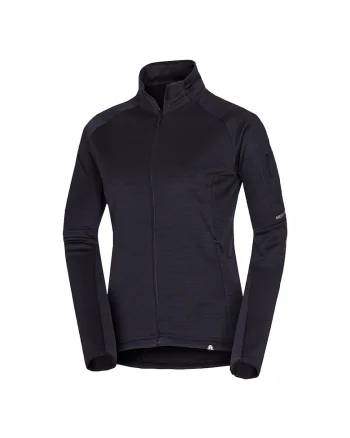 Fleece melange antipiling dama Tamara, Negru
