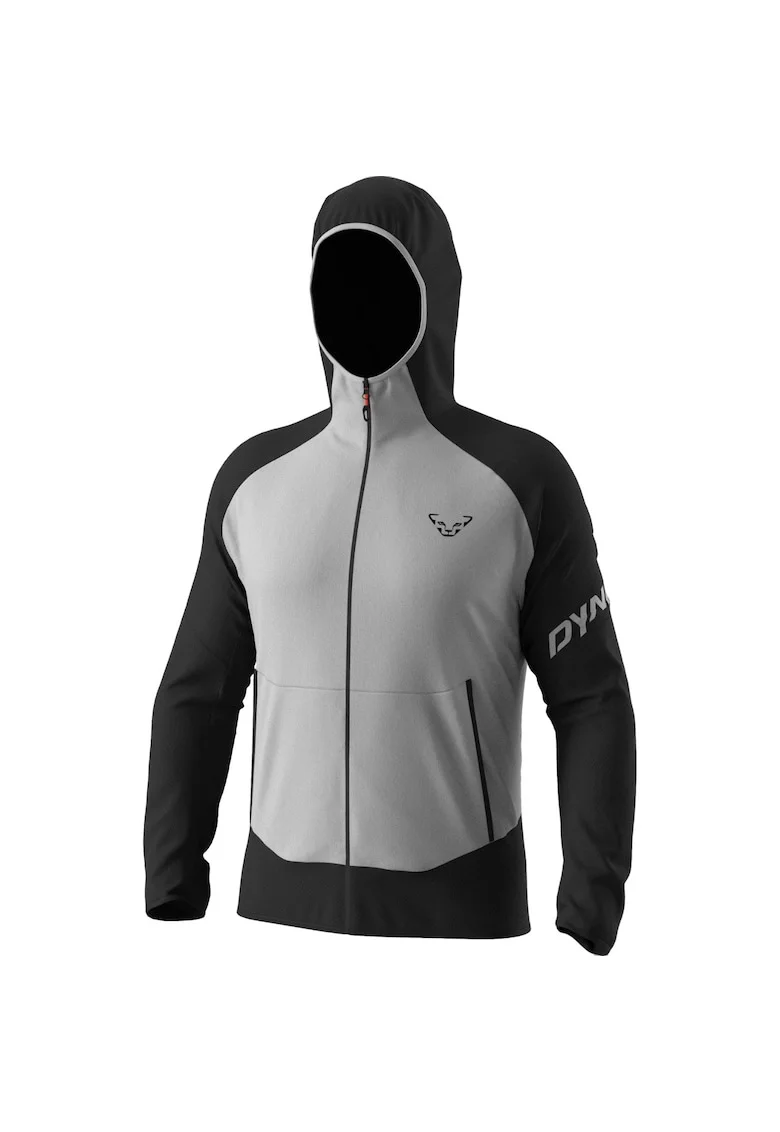 Jacheta trekking barbati  Transalper Light Polartec, Negru/Gri