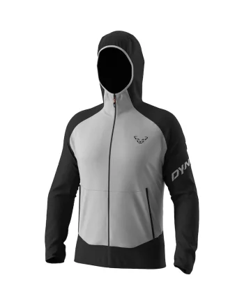 Jacheta trekking barbati  Transalper Light Polartec, Negru/Gri