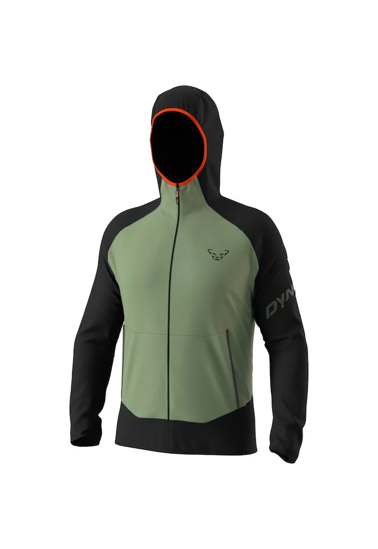 Jacheta trekking barbati  Transalper Light Polartec, Negru/Kaki