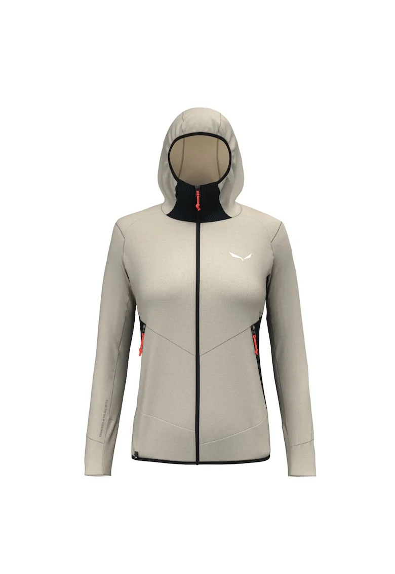 Hanorac trekking dama  Lavaredo Hemp Bej, Negru