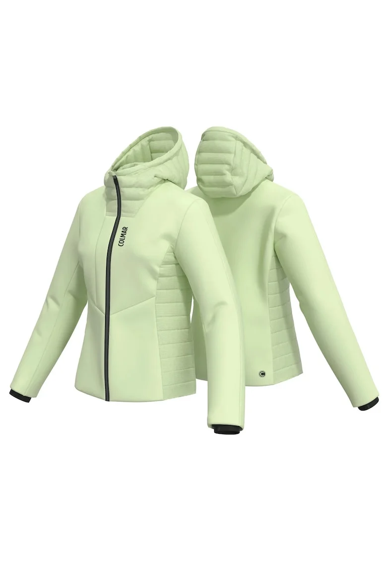 Jacheta schi dama  Ripstop Inserts, Verde deschis