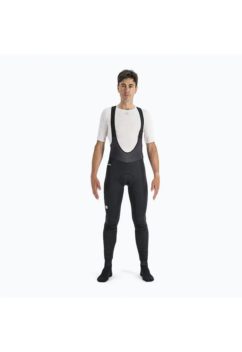Pantaloni ciclism pentru barbati,  Negru,
