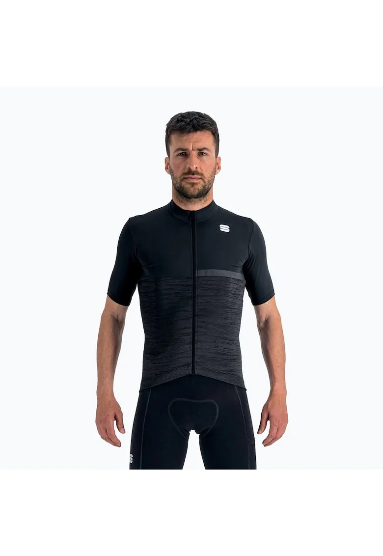 Tricou de ciclism  Negru, Negru