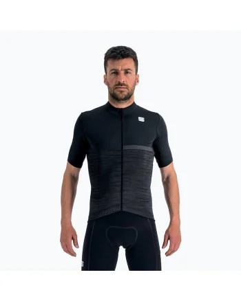 Tricou de ciclism  Negru, Negru