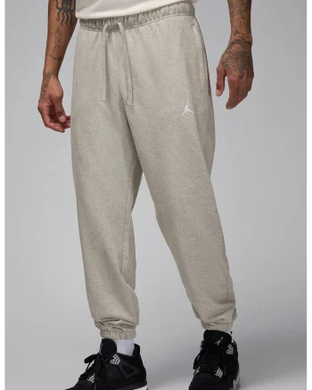 Pantaloni din material fleece pentru fitness Jordan, Grej
