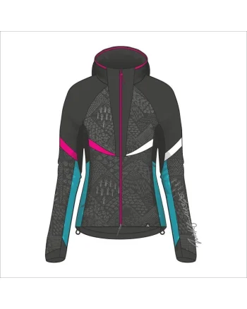 Jacheta dama schi de tura Active Primaloft® Rohace 2, Negru