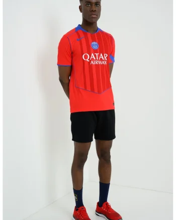 Tricou pentru fotbal Paris Saint-Germain 2025/26 Total 90, Rosu/Albastru royal