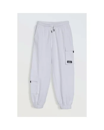 Pantaloni de trening oversize cu buzunare spatioase