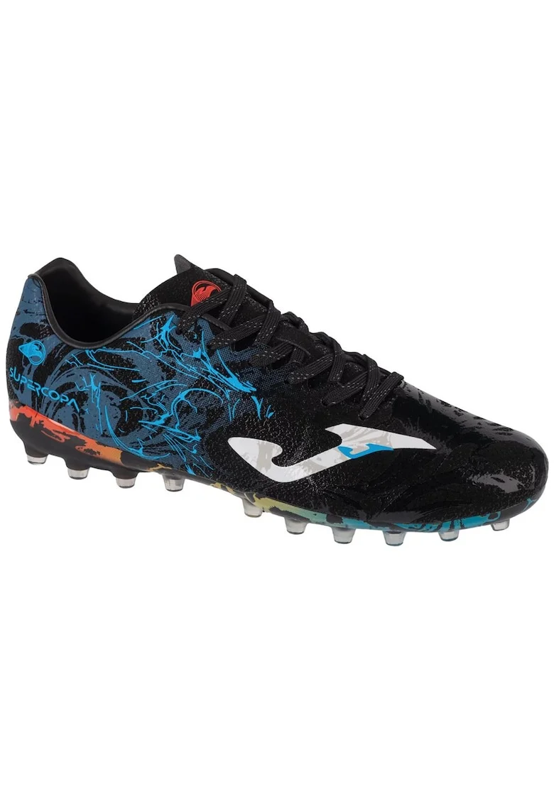 Pantofi sport barbati,  Sintetic, Negru/Galben, Negru