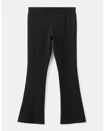 Pantaloni uni evazati, Negru