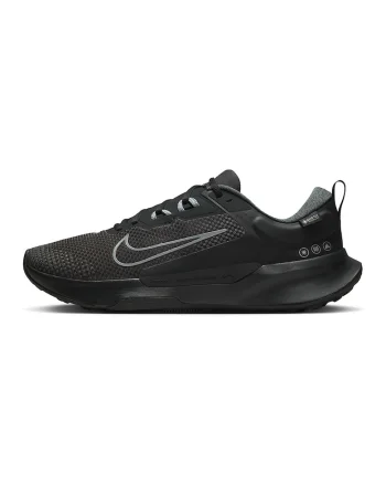 Pantofi Juniper Trail 2 cu detalii reflectorizante, pentru alergare, Negru