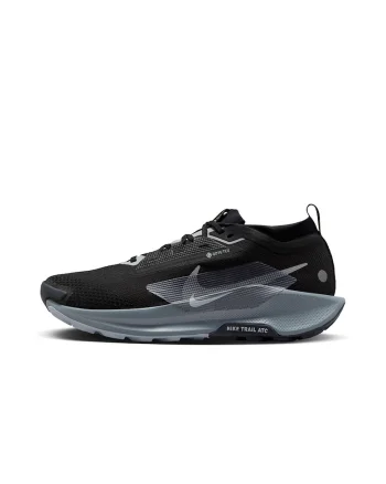 Pantofi Pegasus Trail 5 GTX impermeabili din material textil, pentru alergare, Negru/Gri carbune