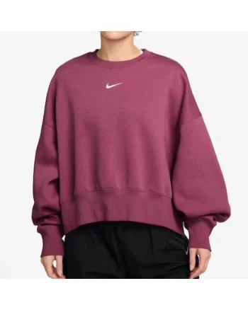 Bluza  W NSW PHNX FLC OOS CREW-DQ5761-635