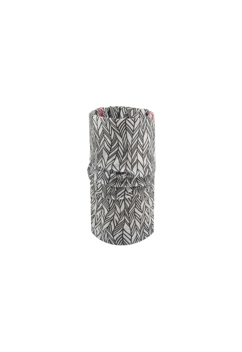 Bandana  Irr Lines, Alb/Negru