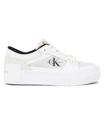 Pantofi Sport  Bold vulc FLATF laceUP leather Mix-YW0YW01174-YBR