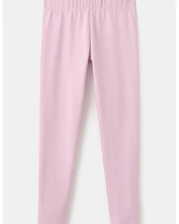 Colanti uni cu talie elastica, Roz deschis