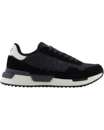Pantofi sport  EA7 Vintage Running Nylon 47787, Alb/Negru
