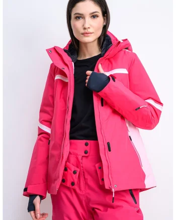 Geacacu gluga detasabila pentru schi, Fucsia